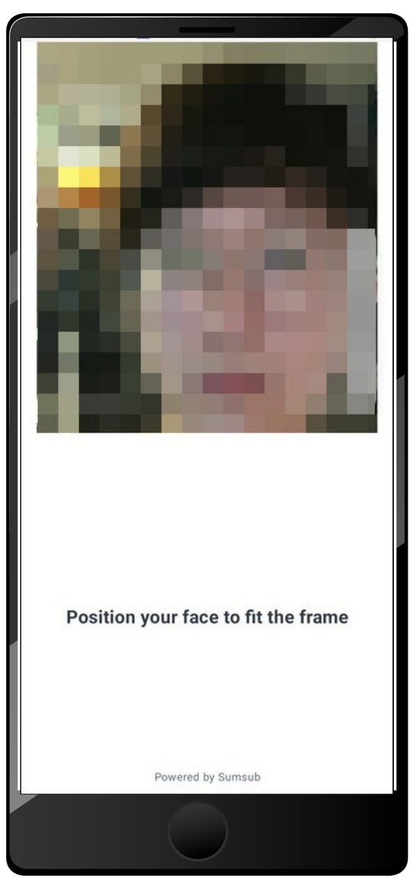 KYC 인증 화면 예시